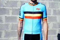 Maillot GJ Team Belgium Coolmax/Lycra