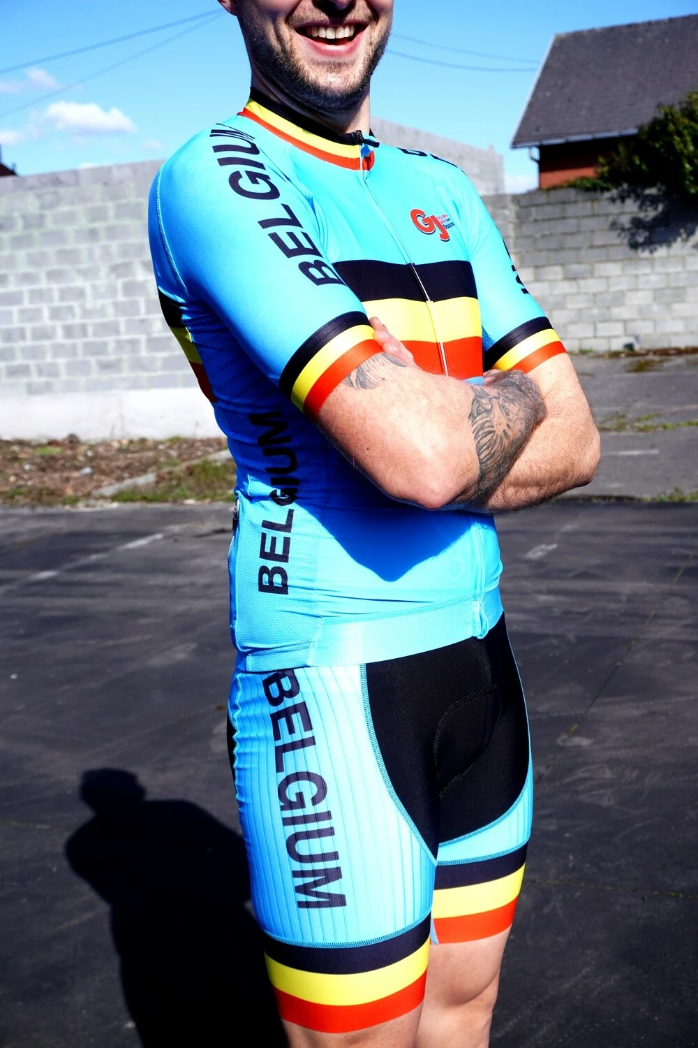 Cuissard GJ Team Belgium Luxury 4D 3 Cuissard GJ Team Belgium Luxury 4D