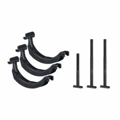 France Attelage Adaptateurs Thule 889-5 Pour Barres De Toit De Forme Rectangulaire Pour Porte-vélos ProRide 598