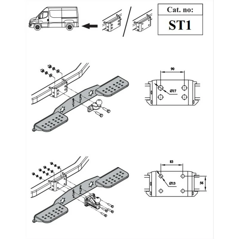 France Attelage Marchepied Universel Double 4 France Attelage Marchepied Universel Double – Image 2