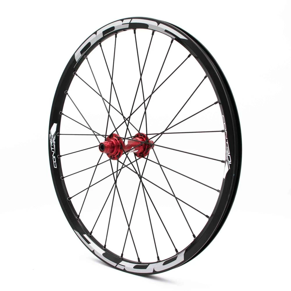 Paire De Roues Pride Control Exp 28h - Red 3 Paire De Roues Pride Control Exp 28h - Red – Image 2