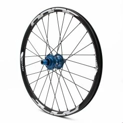 Paire De Roues Pride Control Exp Disc 28h - Blue -Collections GJ Cycling Soldes Magasin paire de roues pride control exp disc 28h blue 2