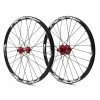 Paire De Roues Pride Control Exp Disc 28h - Red -Collections GJ Cycling Soldes Magasin paire de roues pride control exp disc 28h red