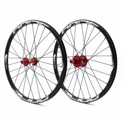 Paire De Roues Pride Control Exp Disc 28h - Red