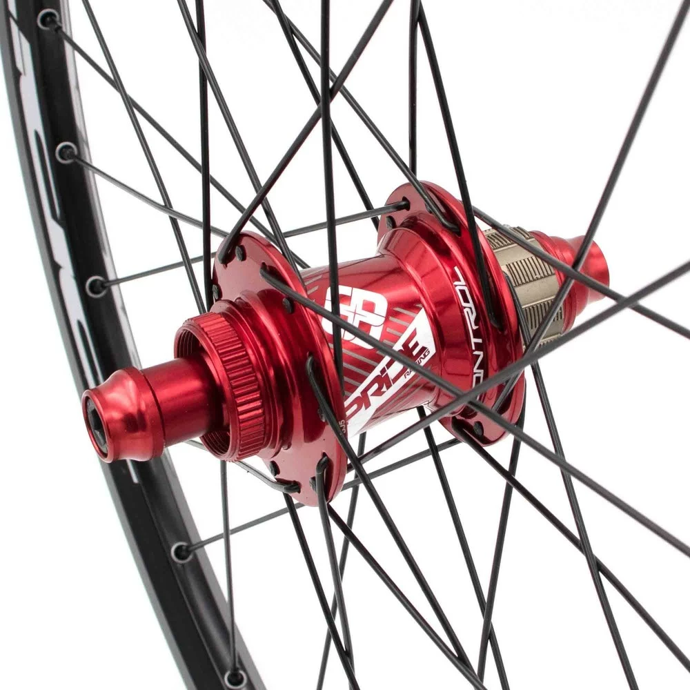 Paire De Roues Pride Control Exp Disc 28h - Red 7 Paire De Roues Pride Control Exp Disc 28h - Red – Image 5