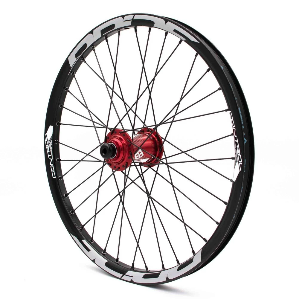 Paire De Roues Pride Control Pro 36h - Red 4 Paire De Roues Pride Control Pro 36h - Red – Image 2