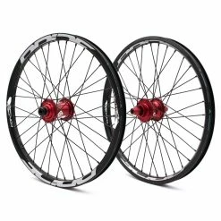 Paire De Roues Pride Control Pro 36h - Red
