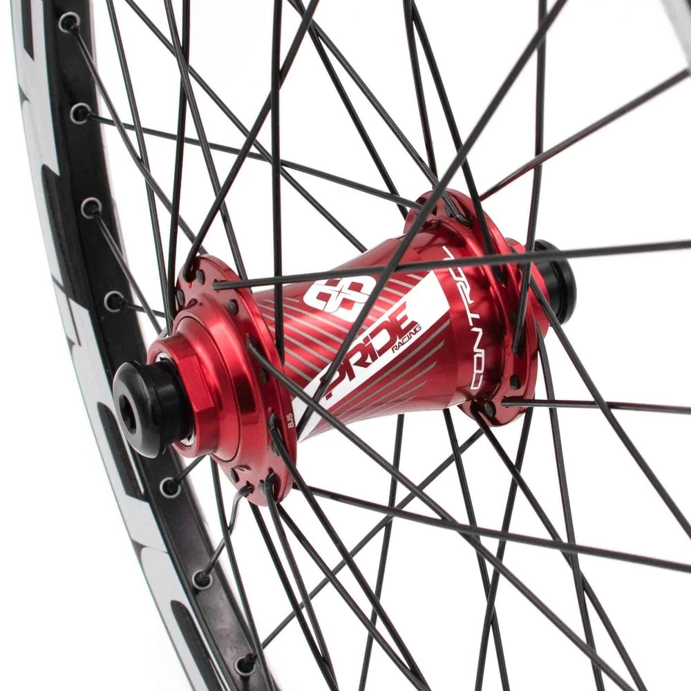 Paire De Roues Pride Control Pro 36h - Red 6 Paire De Roues Pride Control Pro 36h - Red – Image 4