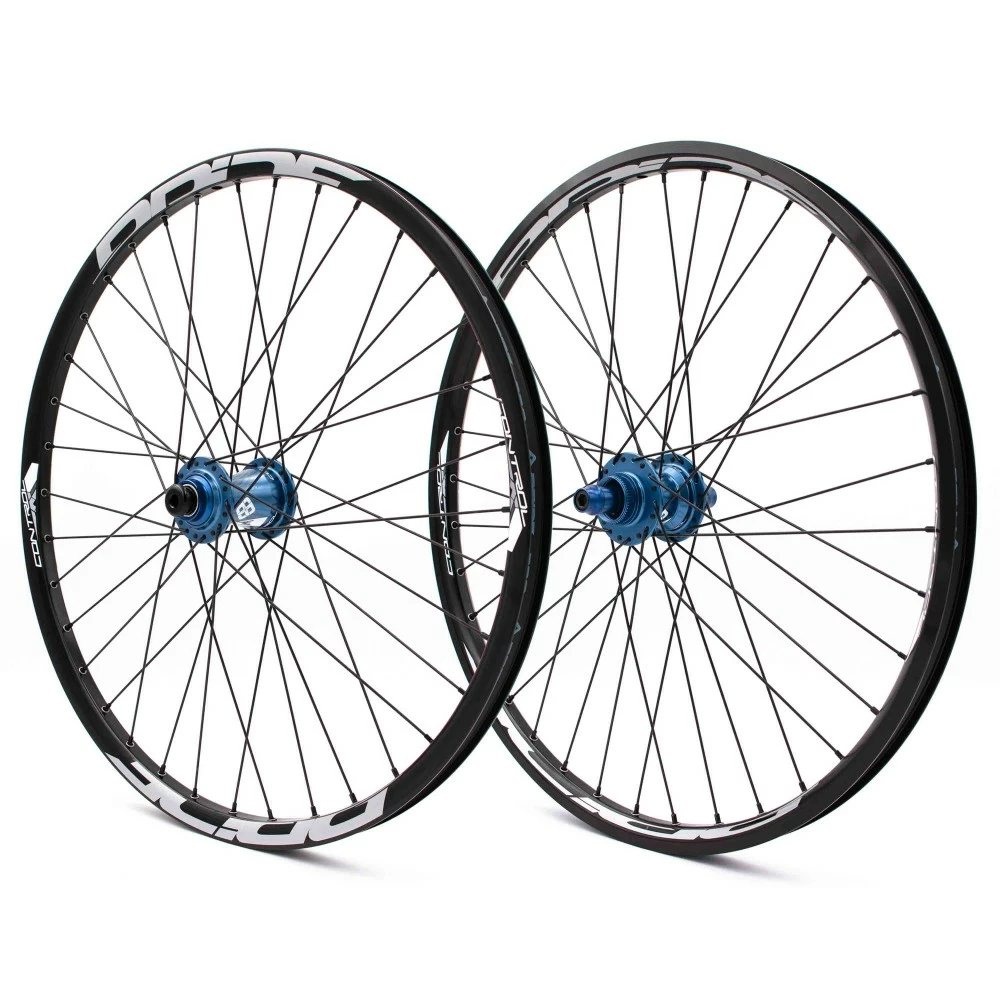Paire De Roues Pride Control Pro Cruiser 36h - Blue 3 Paire De Roues Pride Control Pro Cruiser 36h - Blue