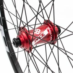 Paire De Roues Pride Control Pro Cruiser 36h - Red -Collections GJ Cycling Soldes Magasin paire de roues pride control pro cruiser 36h red 3