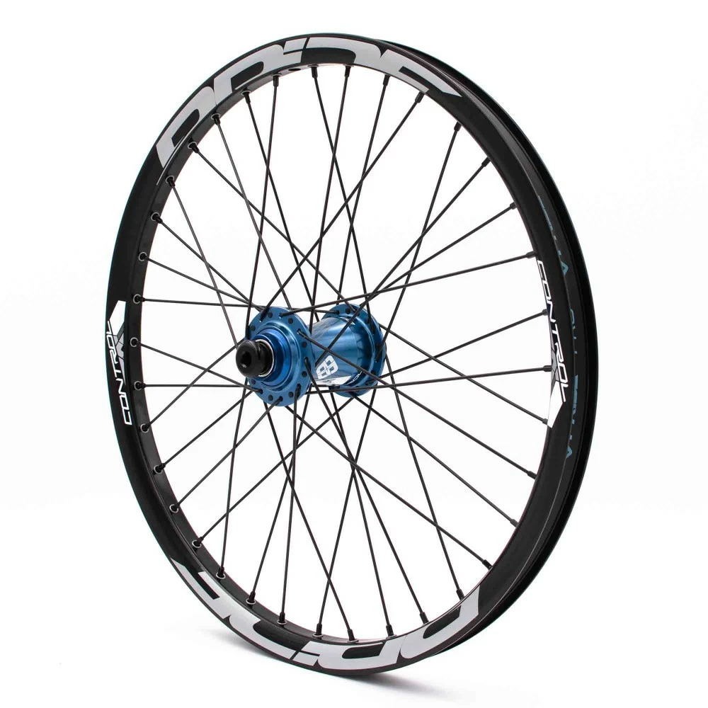 Paire De Roues Pride Control Pro Disc 36h - Blue 4 Paire De Roues Pride Control Pro Disc 36h - Blue – Image 2