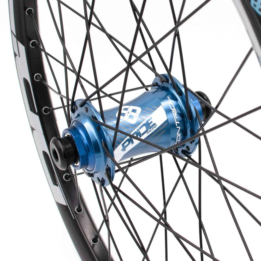 Paire De Roues Pride Control Pro Disc 36h - Blue 6 Paire De Roues Pride Control Pro Disc 36h - Blue – Image 4