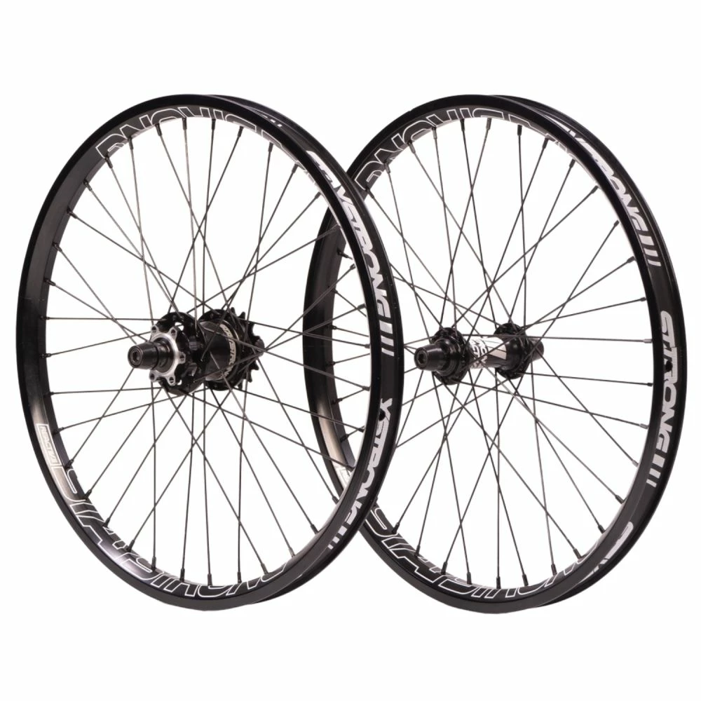 Paire De Roues Stay Strong Disc Reactiv Race V2 - 20"x1.75" Black 3 Paire De Roues Stay Strong Disc Reactiv Race V2 - 20"x1.75" Black