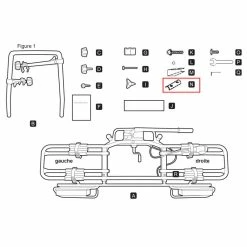 France Attelage Pièce De Rechange MFT : Profilé Arrondi N Pour Multi-Cargo-2-Family -Collections GJ Cycling Soldes Magasin piece de rechange mft profile arrondi n pour multi cargo 2 family 2