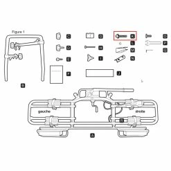 France Attelage Pièce De Rechange MFT : Vis à Tête Bombée M8x35 K Pour Multi-Cargo-2-Family -Collections GJ Cycling Soldes Magasin piece de rechange mft profile arrondi n pour multi cargo 2 family 5