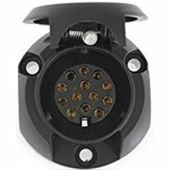 France Attelage Prise électrique 13 Broches Avec Micro-contact Erich Jaeger 121172