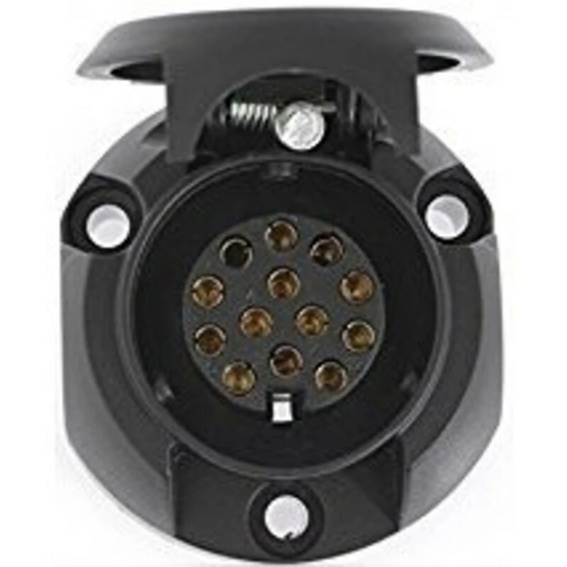 France Attelage Prise électrique 13 Broches Avec Micro-contact Erich Jaeger 121172 3 France Attelage Prise électrique 13 Broches Avec Micro-contact Erich Jaeger 121172