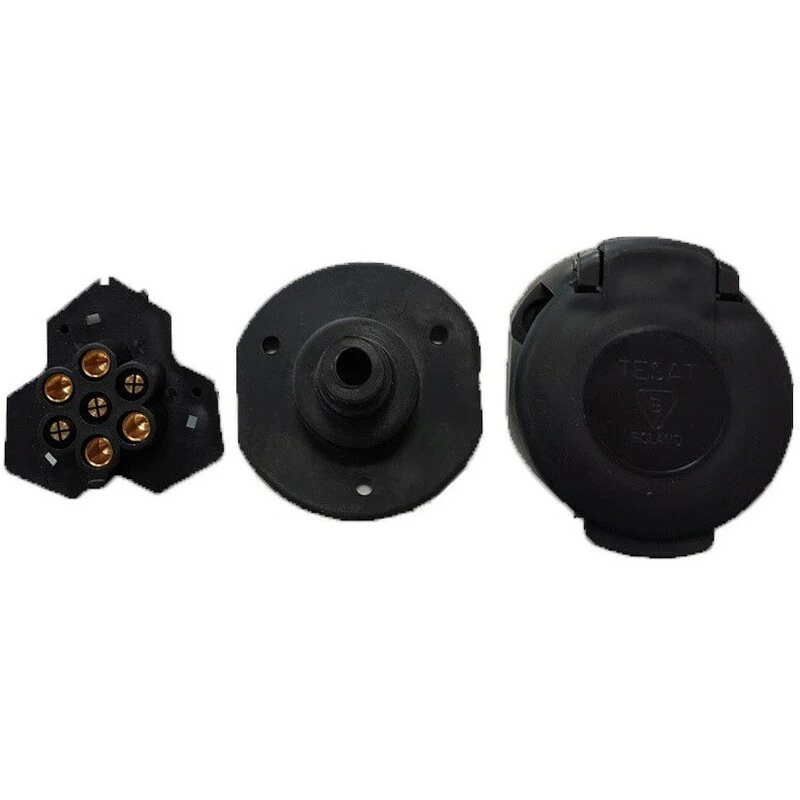 France Attelage Prise électrique D'attelage 7 Broches Pour Faisceau Universel 3 France Attelage Prise électrique D'attelage 7 Broches Pour Faisceau Universel