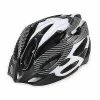 HSKMALL Serrures De Vélo Blanc Casque De Vélo Réglable Hommes Femmes Universel Bmx VTT Montage Vélo De Route Extérieur