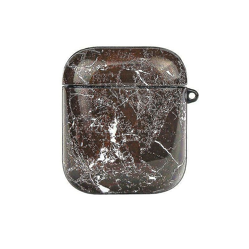 HSKMALL Housse De Protection Casque De Vélo Pour Airpods Marbre Brun 3 HSKMALL Housse De Protection Casque De Vélo Pour Airpods Marbre Brun