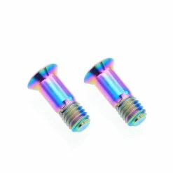 2pcs M5 * 14.2mm Vélo Bolt Bolt Boulon Titanium Bolt Jockey Boulon De Roue Pièces De Boulon Vélo Vélos Vis De Vélo Vis De - Avis / Test