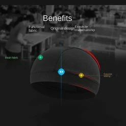 Unbranded Casque De Vélo Doublé Couvre-chef, Respirant, Absorbant La Sueur Et à Séchage Rapide à L’extérieur -Collections GJ Cycling Soldes Magasin 312581634 max