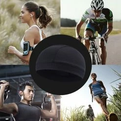 Unbranded Casque De Vélo Doublé Couvre-chef, Respirant, Absorbant La Sueur Et à Séchage Rapide à L’extérieur -Collections GJ Cycling Soldes Magasin 312581677 max