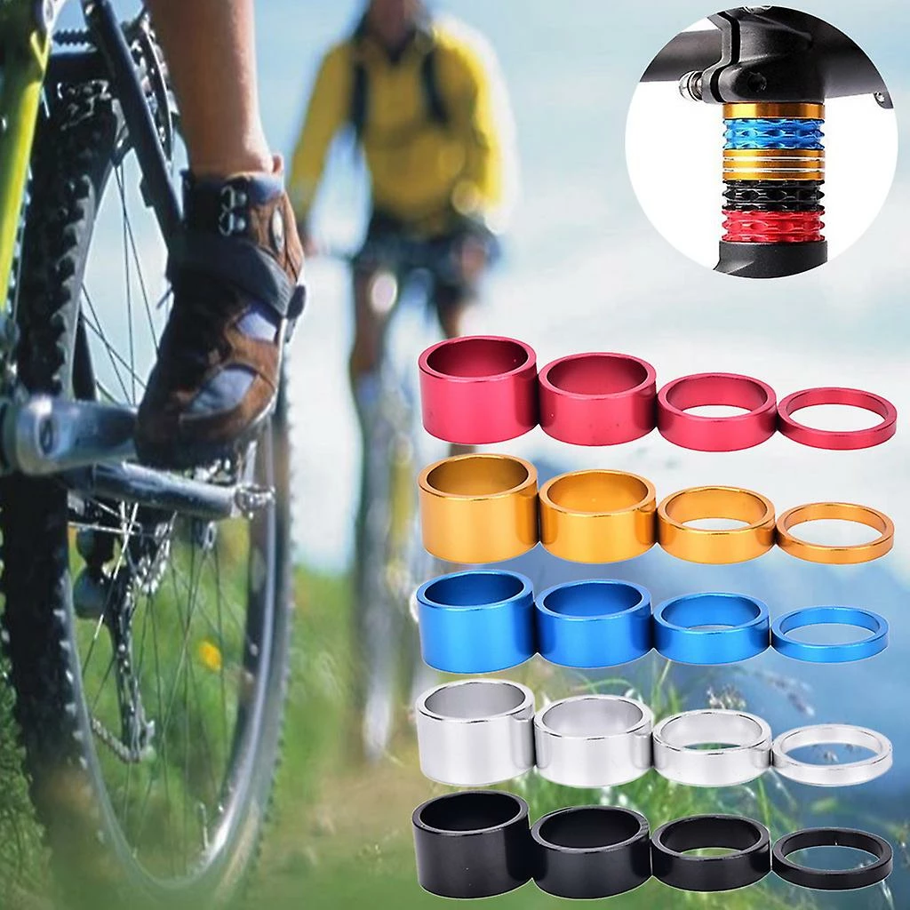 Unbranded 4pcs / Lot MTB Casque Laveuse Raise Guidon Bicycle Fork Washer Stem Spacers 6 Unbranded 4pcs / Lot MTB Casque Laveuse Raise Guidon Bicycle Fork Washer Stem Spacers – Image 4