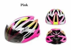 Unbranded Casque De Vélo Sahoo Adulte Léger - Casque De Vélo Pour Femmes Rose