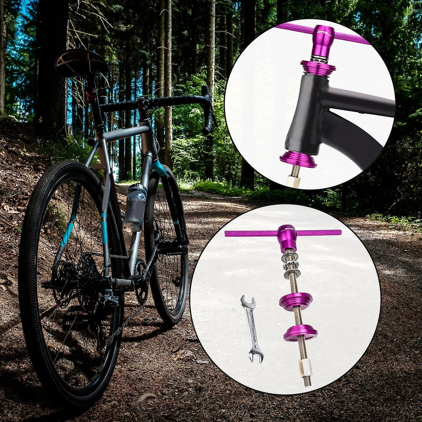 Unbranded Outil D’installation De Presse Pour Casque De Vélo Et Pédalier, Outils D’installation De La Tête Des Vélos De Montagne, Outil De Presse Dans La Presse, Outil Bb De Vélo, équipements D’outils De Réparation 5 Unbranded Outil D’installation De Presse Pour Casque De Vélo Et Pédalier, Outils D’installation De La Tête Des Vélos De Montagne, Outil De Presse Dans La Presse, Outil Bb De Vélo, équipements D’outils De Réparation – Image 3