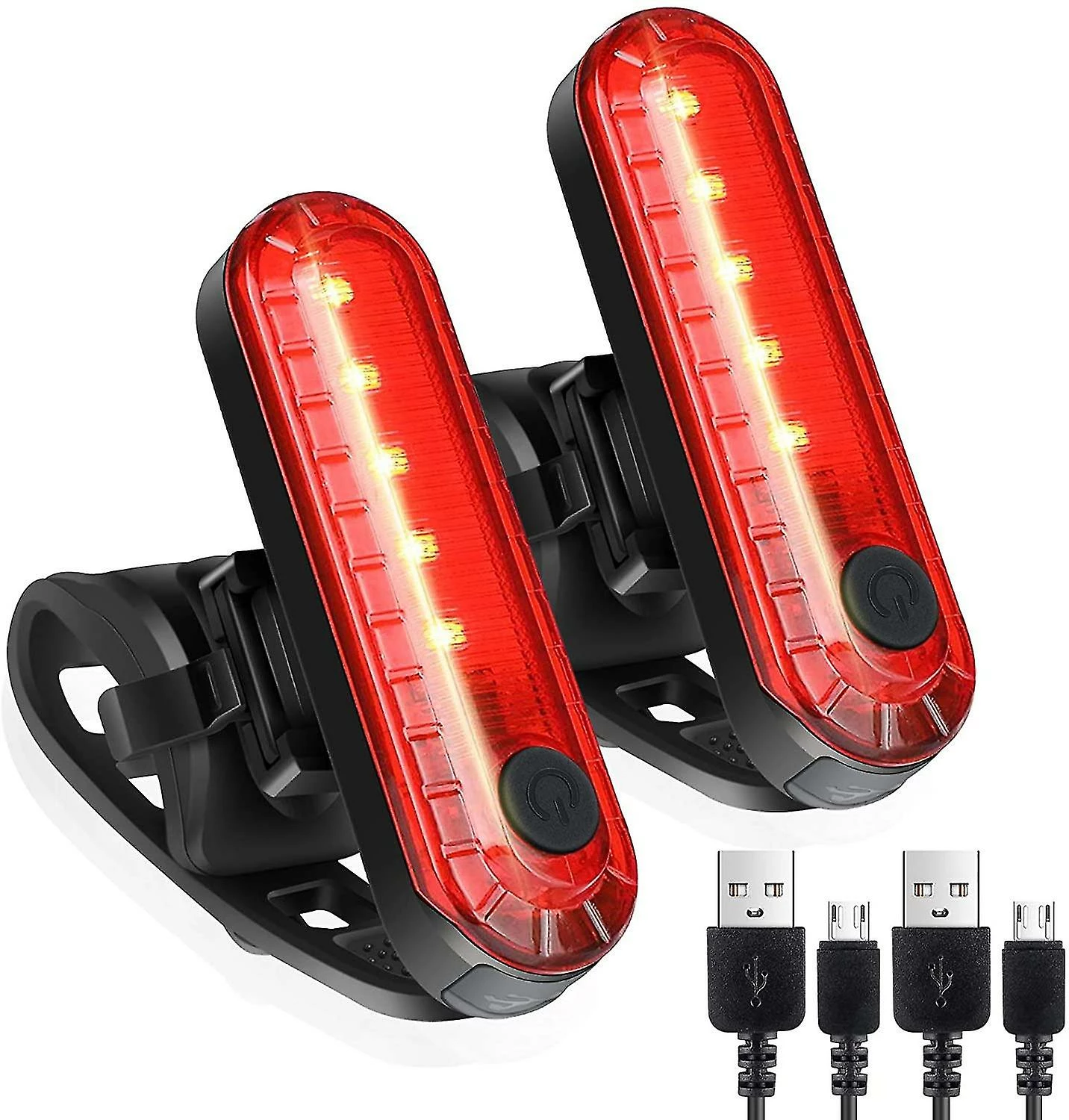 Mslam Led Arrière Vélo Arrière Feu Arrière 2 Pack, Ultra Bright Usb Rechargeable Vélo Feux Arrière, Vélo Étanche Rétro-Éclairage Pour Casque De Cyclisme Avertissement De Sécurité Strobe 3 Mslam Led Arrière Vélo Arrière Feu Arrière 2 Pack, Ultra Bright Usb Rechargeable Vélo Feux Arrière, Vélo Étanche Rétro-Éclairage Pour Casque De Cyclisme Avertissement De Sécurité Strobe