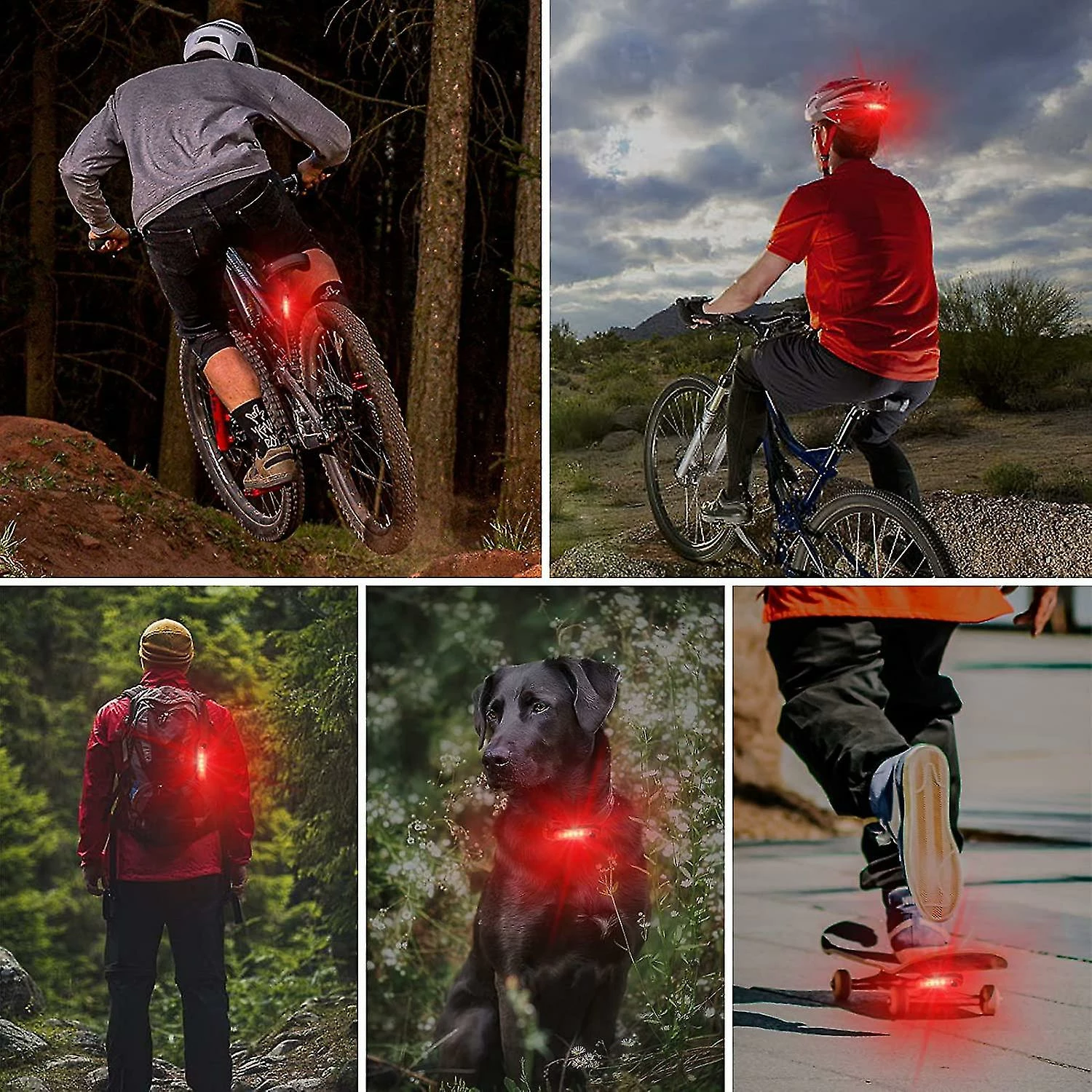 Mslam Led Arrière Vélo Arrière Feu Arrière 2 Pack, Ultra Bright Usb Rechargeable Vélo Feux Arrière, Vélo Étanche Rétro-Éclairage Pour Casque De Cyclisme Avertissement De Sécurité Strobe 7 Mslam Led Arrière Vélo Arrière Feu Arrière 2 Pack, Ultra Bright Usb Rechargeable Vélo Feux Arrière, Vélo Étanche Rétro-Éclairage Pour Casque De Cyclisme Avertissement De Sécurité Strobe – Image 5