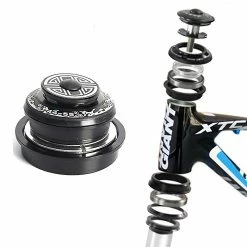 Unbranded Bicyclette Casque Interne Press-in Bearing Casque Vélo Effilé Tube Droit Fourche Steerer C -Collections GJ Cycling Soldes Magasin 554474988 max