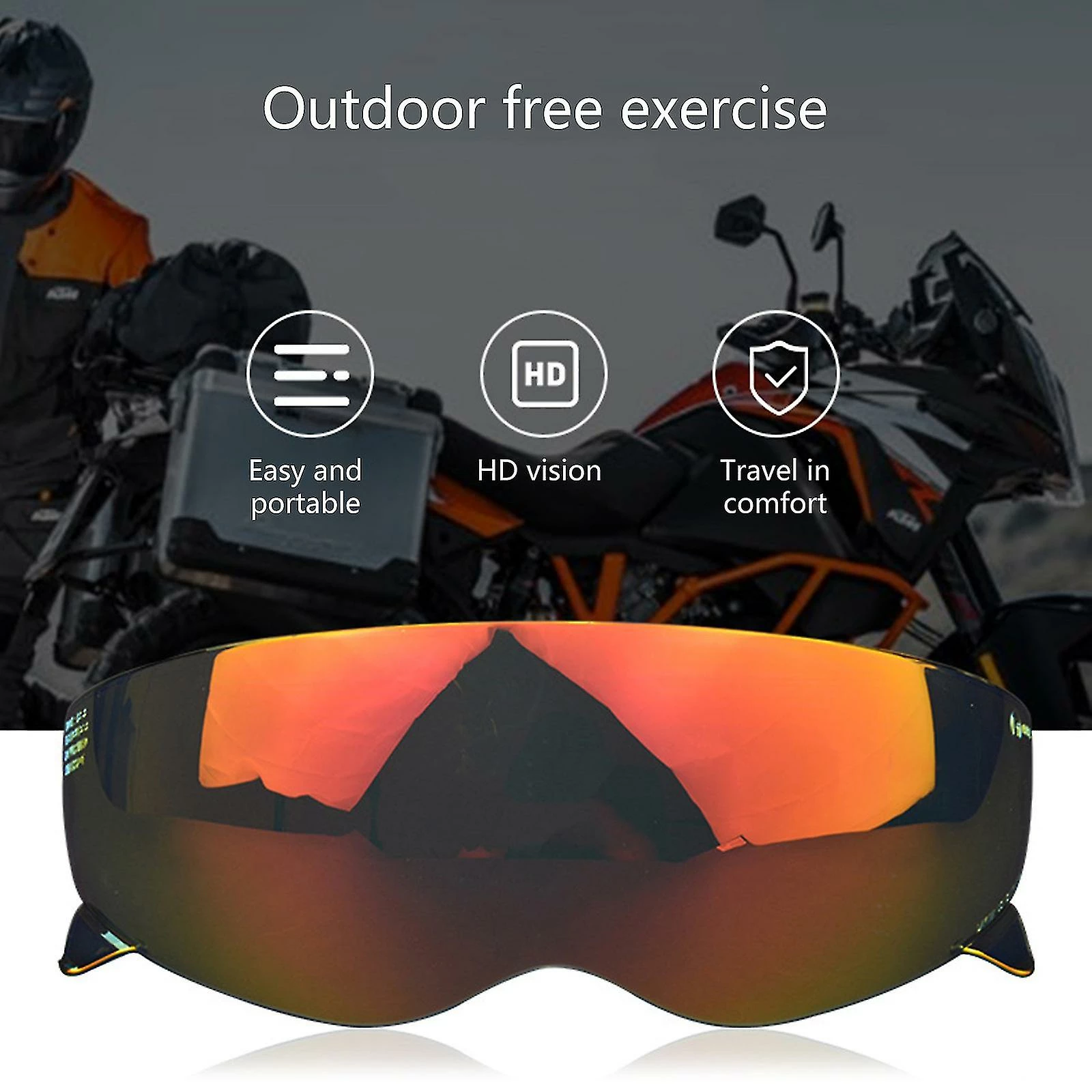 Boom Visière De Casque Pour Scorpion Combat / Covert-x Anti-scratch Shield Casque Lentille Transparent Rouge 4 Boom Visière De Casque Pour Scorpion Combat / Covert-x Anti-scratch Shield Casque Lentille Transparent Rouge – Image 2