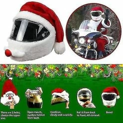 Unbranded Housses De Casque De Moto En Peluche Cartoon, Housse De Casque De Père Noël Cadeau Amusant, Casque Non Inclus Jd4 -Collections GJ Cycling Soldes Magasin 578275898 max