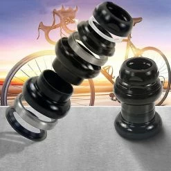 Unbranded 22.2mm Casque De Vélo 1 Pouce à Engrenage Fixe Casque De Vélo De Course Roulement Fixed Gear Road Bike Aluminium -Collections GJ Cycling Soldes Magasin 579210278 max