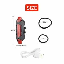 Unbranded Lumière De Vélo Arrière Led Puissant Usb Rechargeable, Rétroéclairage De Vélo Combinaisons Imperméables Pour Les Feux Arrière Casque Cyclisme Avertissement De Sécurité VTT Feu Arrière 9 Unbranded Lumière De Vélo Arrière Led Puissant Usb Rechargeable, Rétroéclairage De Vélo Combinaisons Imperméables Pour Les Feux Arrière Casque Cyclisme Avertissement De Sécurité VTT Feu Arrière -Collections GJ Cycling Soldes Magasin 587055099 max