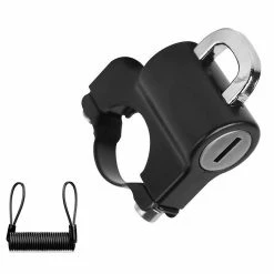 Unbranded Verrouillage De Casque De Moto Portable Anti-Thef Vélo électrique Guidon Casque Lock
