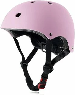 Unbranded Skateboard Casque De Vélo Cpsc Certifié Léger Réglable, Multi-sport Pour Vélo Cyclisme Skate Scooter, 3 Tailles