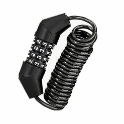 Unbranded Serrure à Code Télescopique Véhicule électrique Casque évolutif Serrure De Vélo