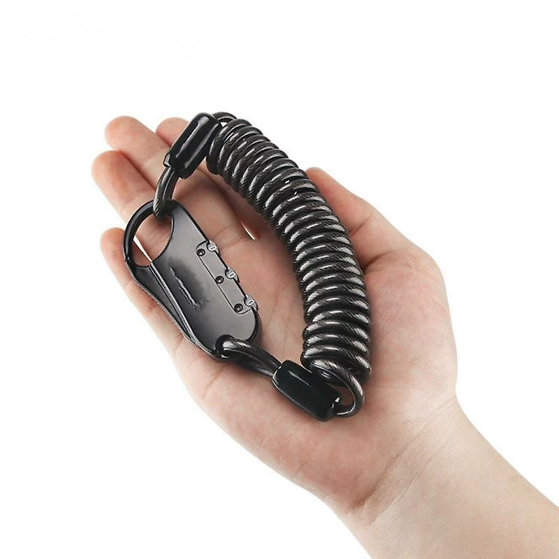 Unbranded Antivol Portable Vélo Vélo Câble Lock Code De Combinaison à 3 Chiffres Pour Casque De Bagages De Voyage Ski Snowboard 4 Unbranded Antivol Portable Vélo Vélo Câble Lock Code De Combinaison à 3 Chiffres Pour Casque De Bagages De Voyage Ski Snowboard – Image 2