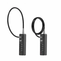 Unbranded 2pcs Type Pratique, Diamètre De Fil Plus épais, Tige De Poussée Modifiée, Serrure En Acier Blanc, Casque De Vélo, Porte Coulissante, Verrouillage Par Mot De Passe, Cadenas De Mot De Passe -Collections GJ Cycling Soldes Magasin 623149998 max