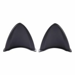 Unbranded 2pcs Auto Adhésif Casque Cat Oreilles Ornement Accessoire Pour Moto Mimenor