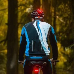Unbranded Feux Arrière De Vélo En Deux Pièces, Feux Arrière De Vélo Rechargeables USB Super Lumineux, Accessoires LED Rouges à Haute Intensité, Adaptés à Tout Vélo Ou Casque -Collections GJ Cycling Soldes Magasin 642437073 max