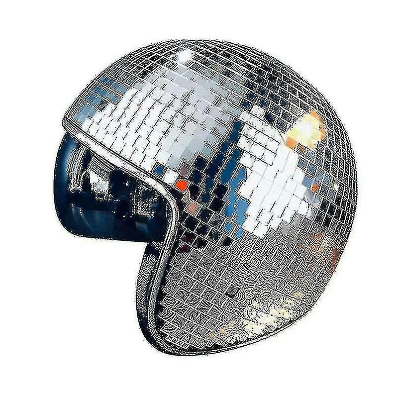 Unbranded Casque Disco Ball 1 Pièce Avec Visière Rétractable Pour Accessoires De Discothèque Cool (argent) 3 Unbranded Casque Disco Ball 1 Pièce Avec Visière Rétractable Pour Accessoires De Discothèque Cool (argent)