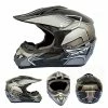 VDStar Casque De Moto Enfants Casque Tout-terrain Vélo De Descente Am Dh Cross Casque Capacete Motocross Casco