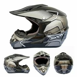 VDStar Casque De Moto Enfants Casque Tout-terrain Vélo De Descente Am Dh Cross Casque Capacete Motocross Casco