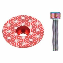 Unbranded Housse De Capuchon De Vélo De Montagne Et Vis 1 1/8 Pouces Casque De Vélo Top Cap & Bolt