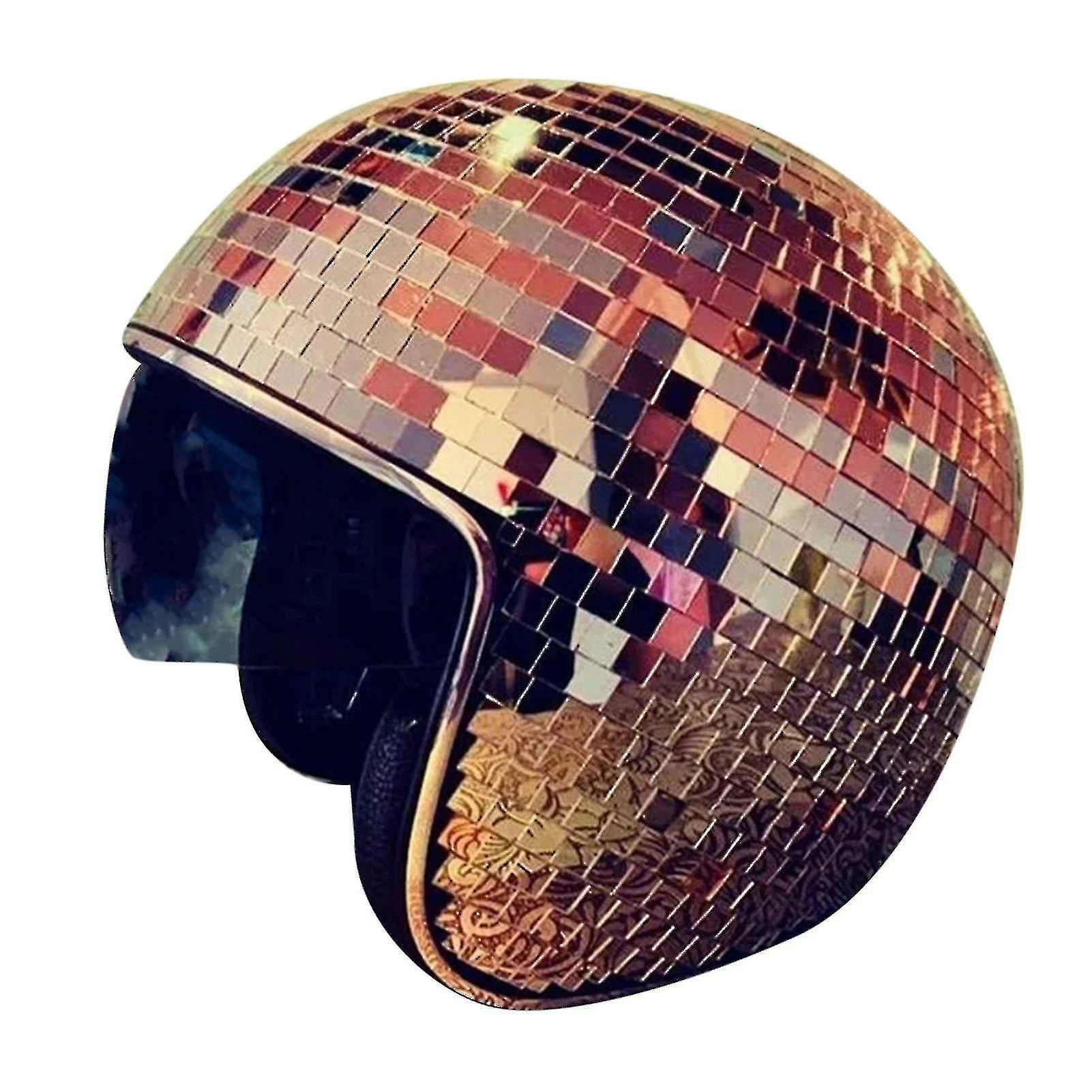 Unbranded Casque Disco Ball Avec Visière Rétractable Pour Accessoires De Discothèque Cool 3 Unbranded Casque Disco Ball Avec Visière Rétractable Pour Accessoires De Discothèque Cool