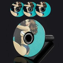 Unbranded MTB Road Bicycle Headset Top Cover Avec Boulons, Casque De Vélo Top Cover -Collections GJ Cycling Soldes Magasin 756051582 max